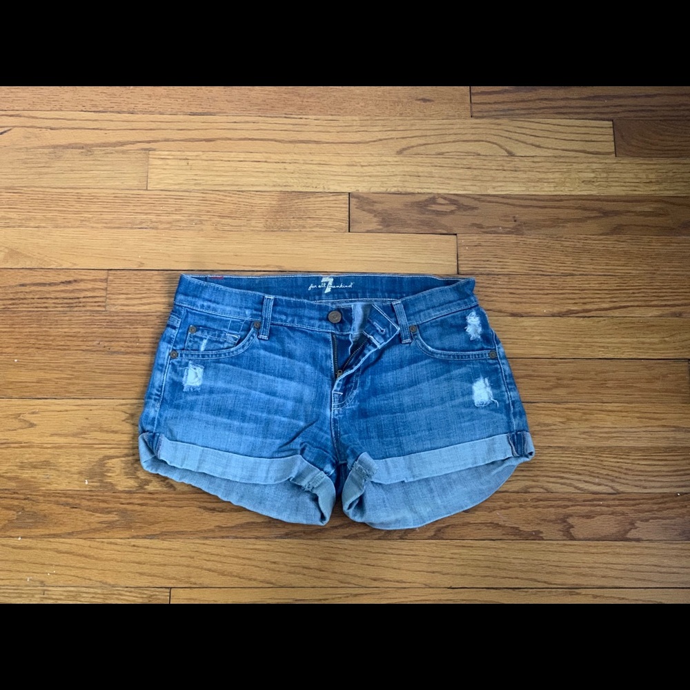 Jean shorts - 7 for all mankind